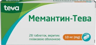 Мемантин-Тева табл.в/п/о 10мг №28